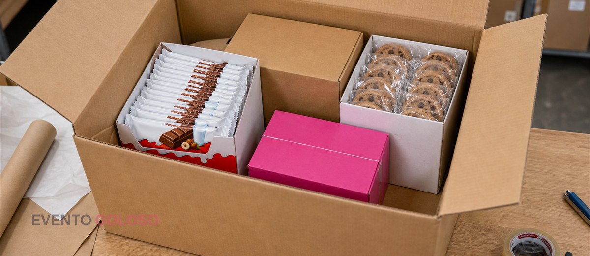 Choco Box — caja de chocolates y galletas de primeras marcas para regalo