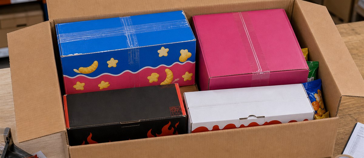 Gaming Box — caja de snacks para gaming nights y fiestas de adolescentes