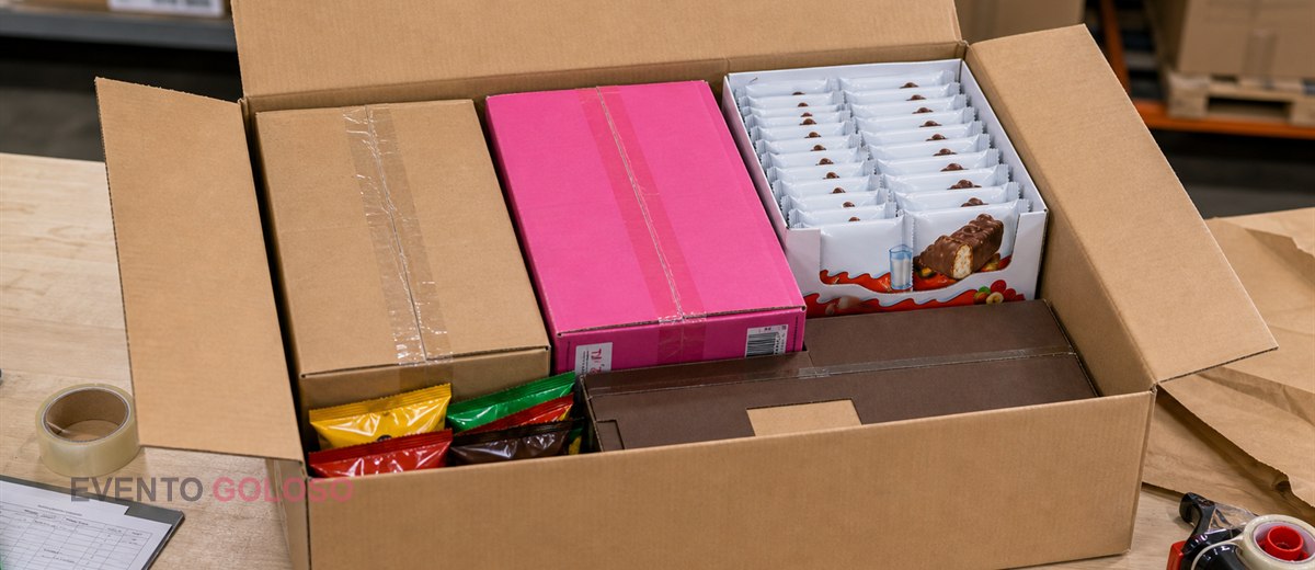Pack Mini Fiesta — caja de golosinas y snacks para cumpleaños de 8 a 10 niños
